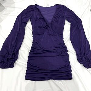 Lucy in the sky very dark park mini dress.